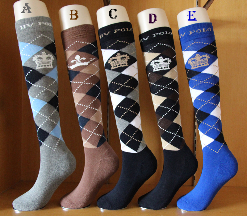 Import HV equestrian horse polo socks boots socks breathable long cylinder socks golf stockings equestrian horse accessories