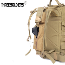 Outdoor Travel Tactical Backpack with MOLLE Accessories Package Multi - functional debris Package Glass Pack