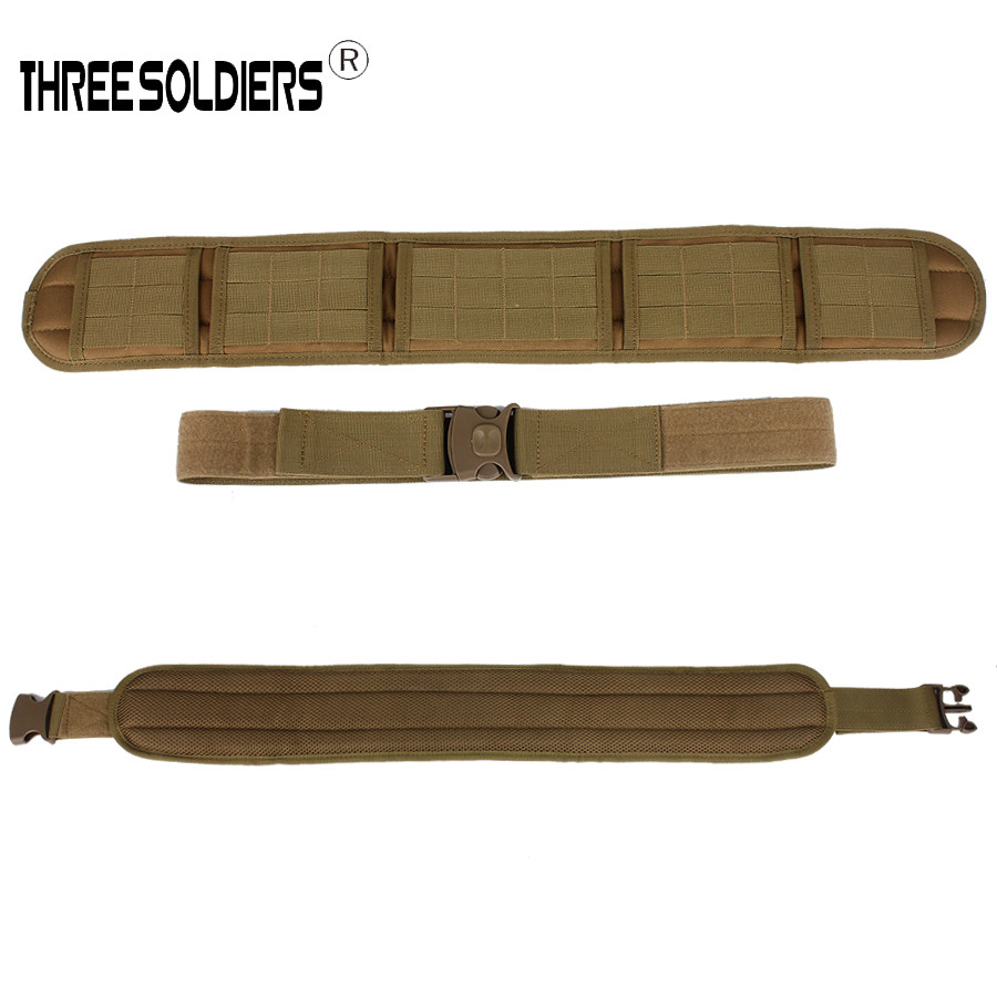Tactical Waist Seal Army Fan CS Outer Belt compatible with MOLLE strip patrol minus negative kit hanging widened belt-Taobao