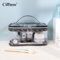 Makeup Bag 2022 New Superior Sense Portable Transparent Containing Bag Water Drill Waterproof Large Capacity Travel Wash Toiletries