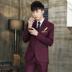 Suit nam Hàn Quốc phiên bản của cơ thể sinh viên trẻ giải trí nhỏ phù hợp với phù hợp với kinh doanh chuyên nghiệp được mặc quần áo phù hợp với đám cưới triều 