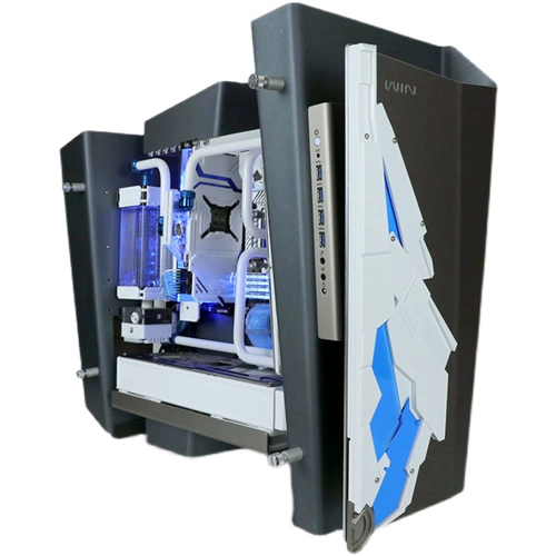 FUXK Yingguang in Win S рамка Gundam Perfect Unicorn Water Cold Mod Modified Madified Desktop Machine