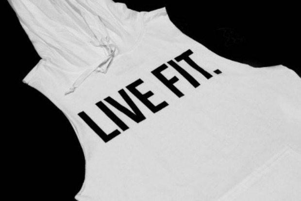 LVFT cơ anh trai vest thể thao nam 2018 hè mới tập thể dục giản dị áo cotton tập mũ trùm đầu áo phao 3 lỗ