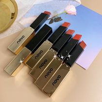 Clearance retro square tube small gold bar Lipstick Lipstick fog matte moisturizing color B58 gem Red
