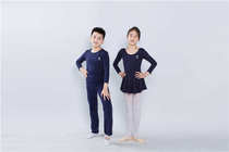 Little Star Boy Girl blue practice suit