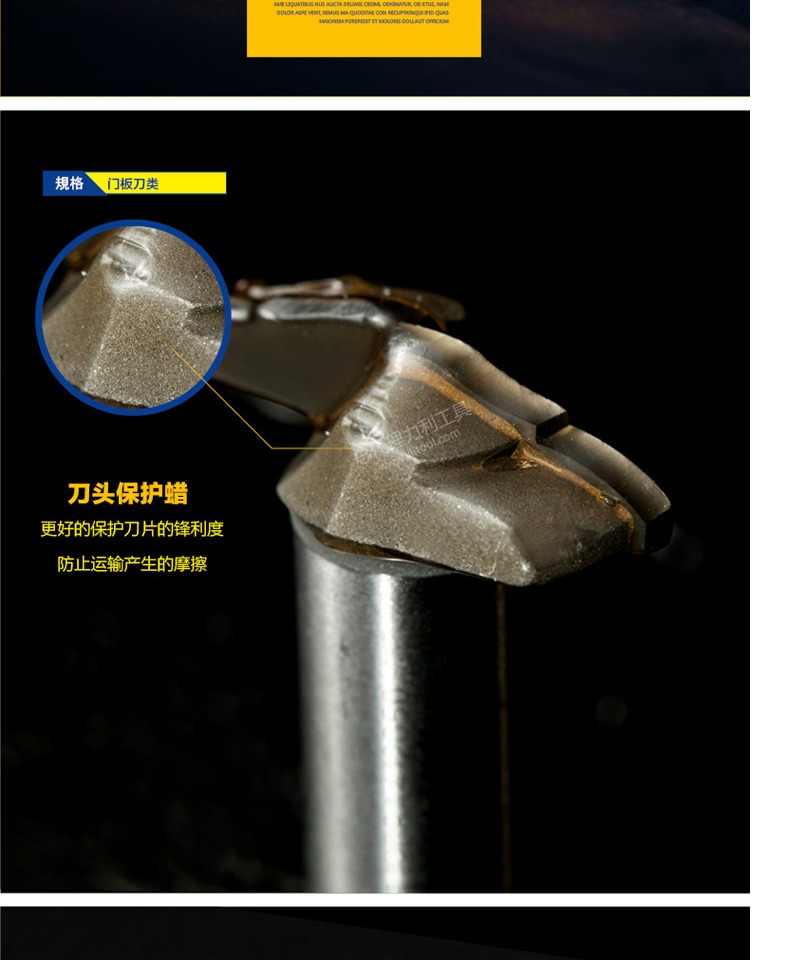 Chuanmu dao cửa dao loại dao mỏng gấp đôi 1/2 * 1/4 	lưỡi cưa inox hợp kim	
