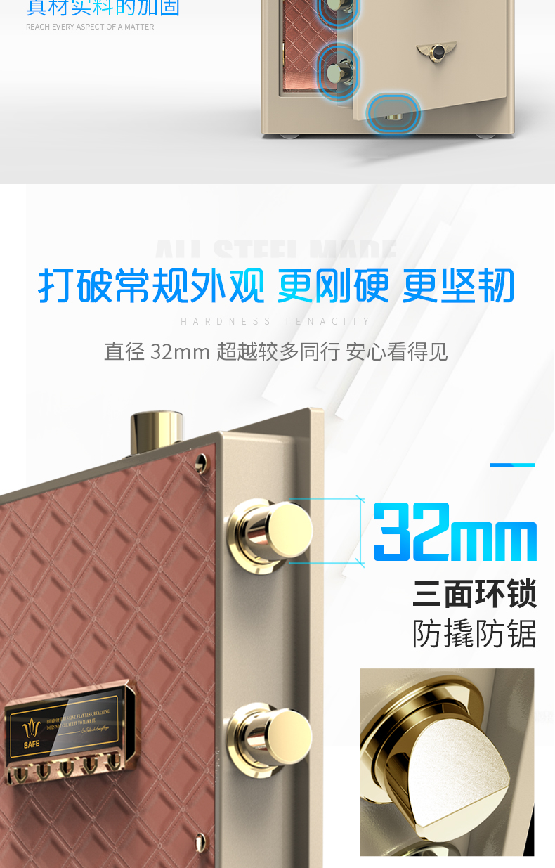 ONeill an toàn 3c chứng nhận văn phòng tại nhà cao 100cm tất cả bằng thép mật khẩu vân tay an toàn chống trộm tường chống trộm sao mua ket sat