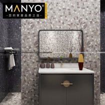 Nordic all-porcelain imitation large particle gravel gravel terrazzo 600x1200 tile villa garden balcony floor tiles wall tiles