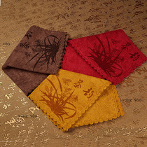 Thickened tea towel creative absorbent tea ceremony spare parts cotton fiber multi Japanese terry cloth kung fu tea set
