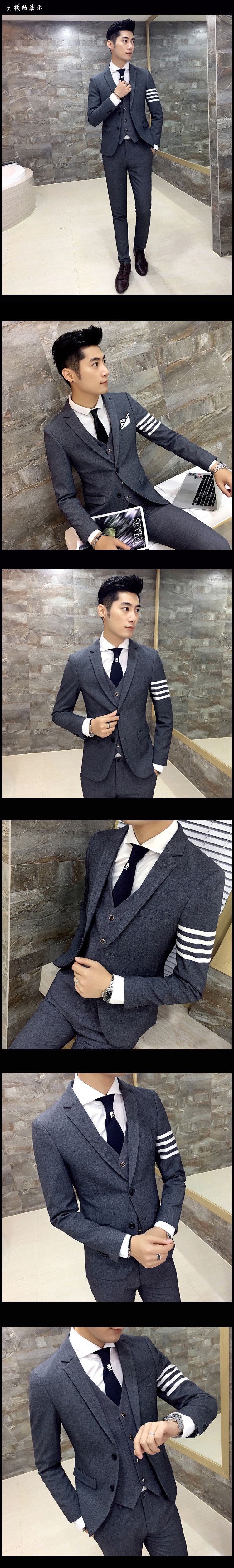 Costume homme en polyester pour Quatre saisons - Ref 1550821 Image 6