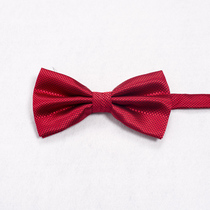 Groom Wine Red Collar Tie Tide Male Yingren Dress Wedding Collar Wedding Collar Knot Black Mens Bow Tie