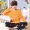 Đồ ngủ tuổi teen nam dài tay học sinh trung học cơ sở mùa xuân và mùa thu bông trong cậu bé lớn mùa thu và mùa đông mỏng dịch vụ nhà trai - Bộ Pajama
