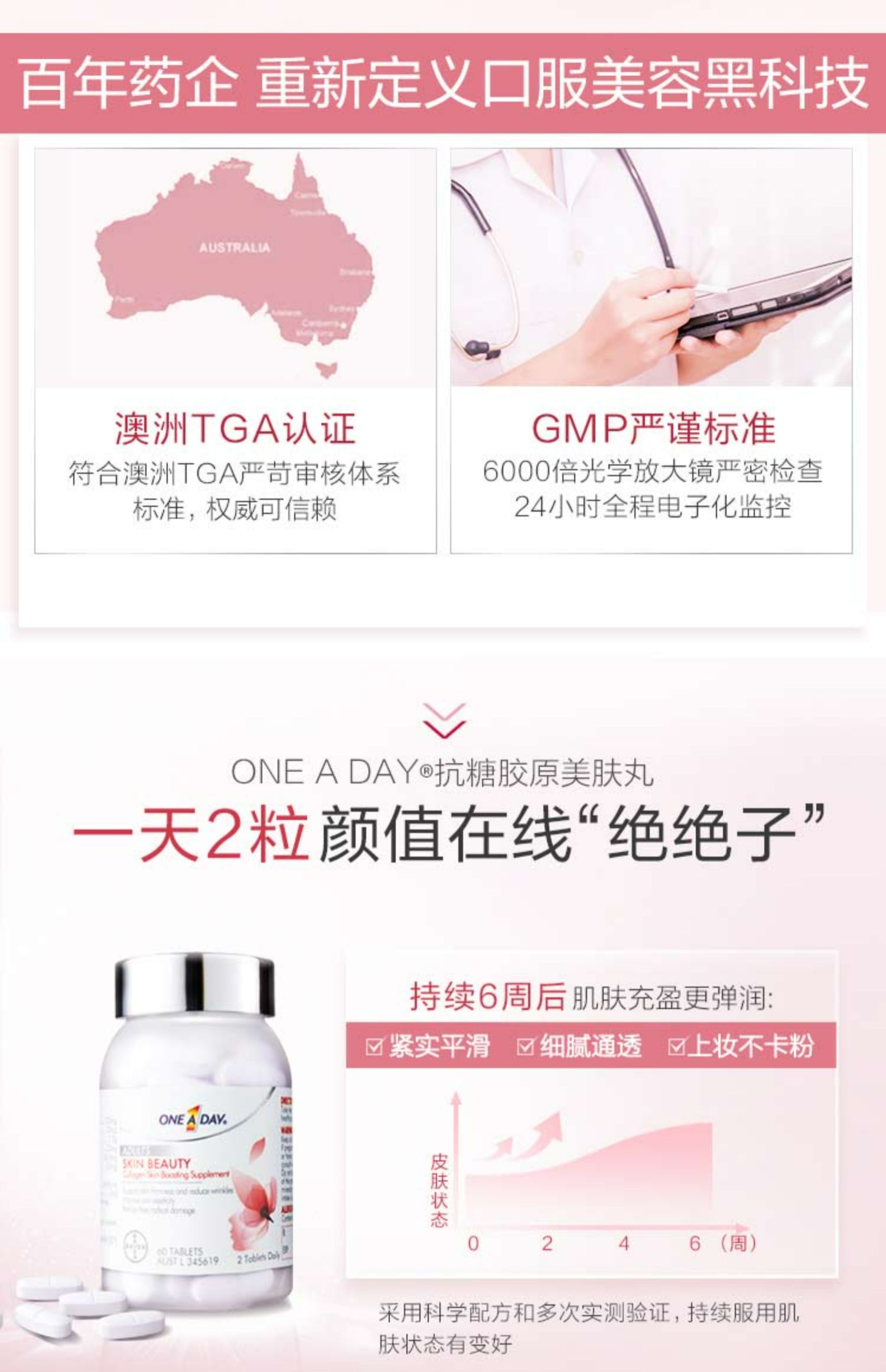 马小婷拜耳Oneaday糖氧双抗丸