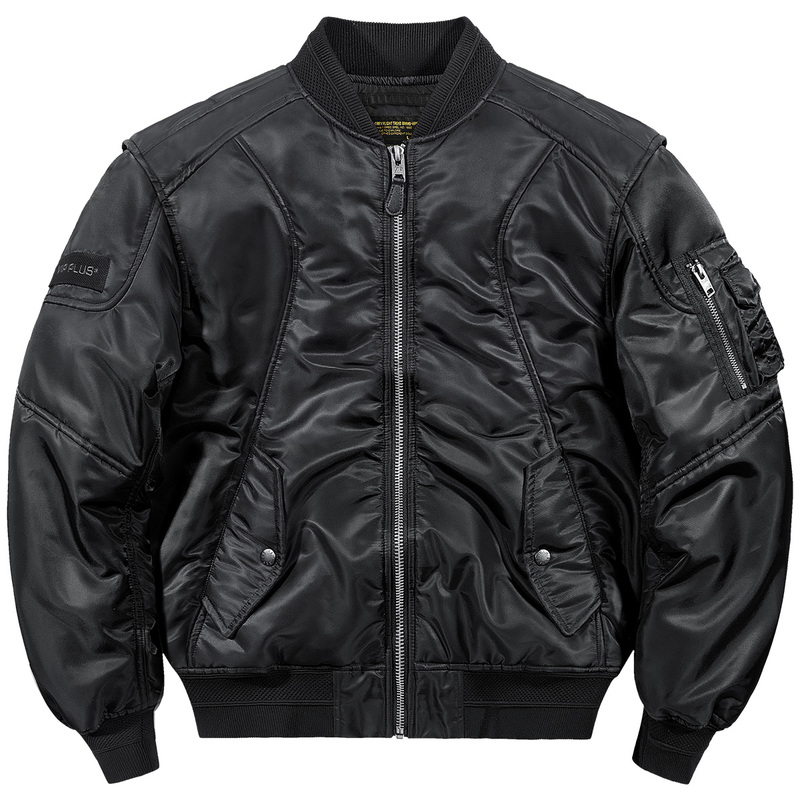 Vip Autumn and Winter Ma1 Bomber Jacket Thickened Cotton Coat Unisex Couple Style Baseball Jacket Trendy Brand Design Jacket