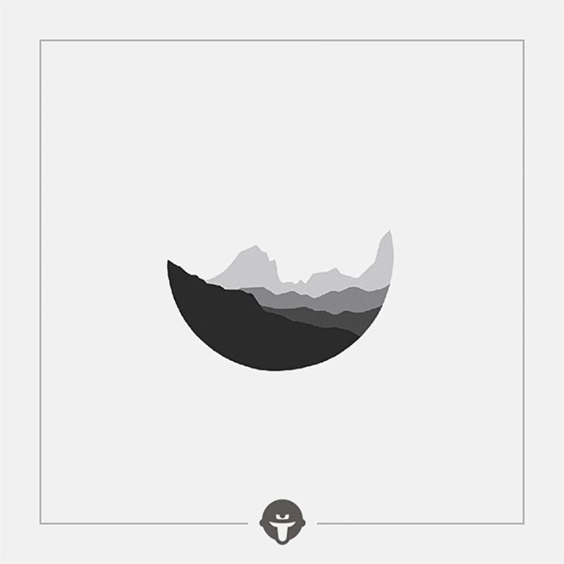 Change again@become Original new tattoo stickers Waterproof long-lasting simulation female layers of mountains and mountains gradient peaks
