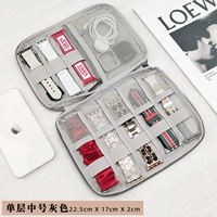 Один слой средний серый