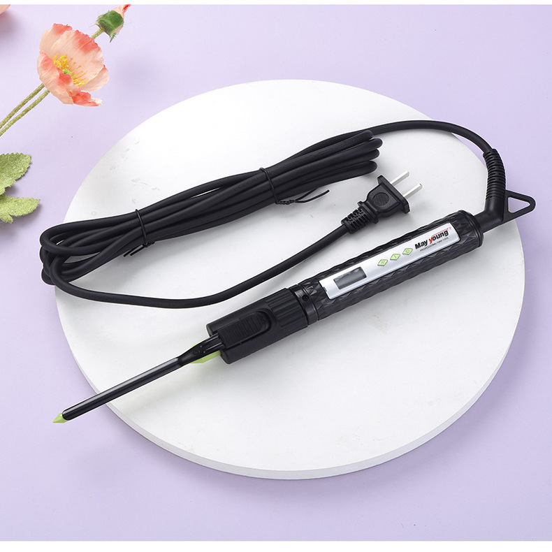 Meiyang Wool Curling Iron Lasts for Long-Lasting Styling Without Damaging Hair for Kidsren 16mm 13 Men's Short Hair 9 Bangs Electric Curling Iron 6