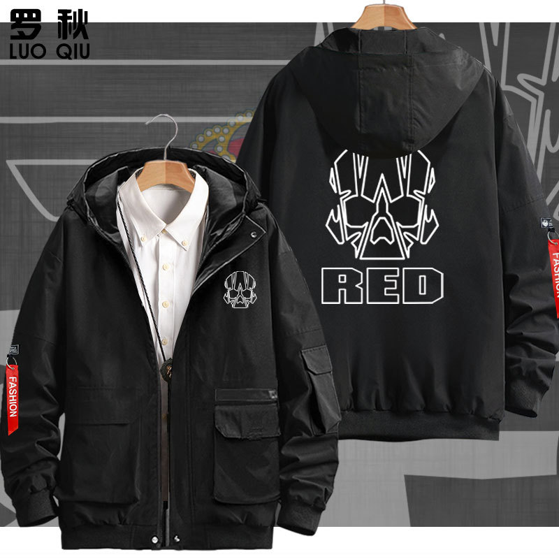 Red Epic Camera Operator's Same Style 24-Color Grading Card Jacket Hooded Unisex Coat Hoodie Casual Clothing