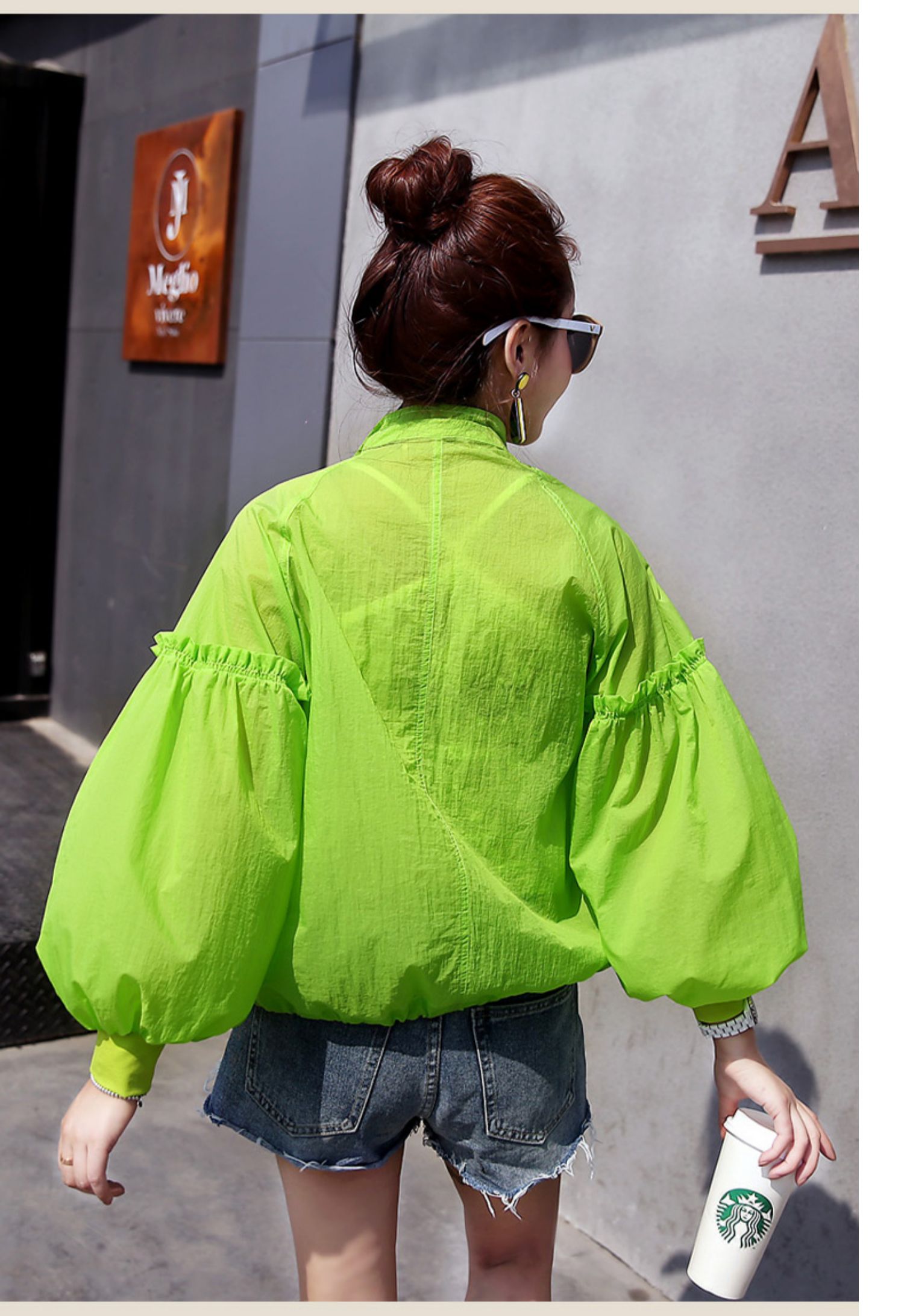 C8965 1620K ÁO KHOÁC NỮ GEDRENG DÀI TAY MÙA HÈ THOÁNG KHÍ THỜI TRANG NỮ G05 SẢN PHẨM MỚI