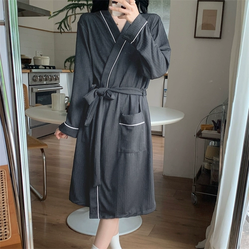 Осенний демисезонный банный халат, осенняя пижама, юбка, платье, зимний лонгслив, коллекция 2023