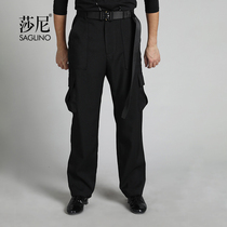 2020 new Shani Adult Mens Latin Dance Pants National Label Dance Long pants Sports Dance Out of the Conserve Consuit