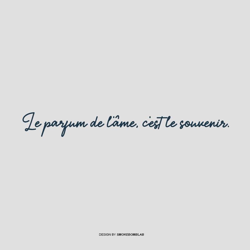 Smokebomblab Text Series Classic Movie Quotes English and French Monochrome Tattoo Stickers