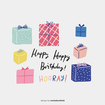 smokebomblab creative kids tattoo stickers birthday gift party party girl