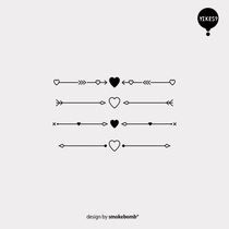 smokebomblab kids wrist stickers love girl love love arrow creative tattoo stickers