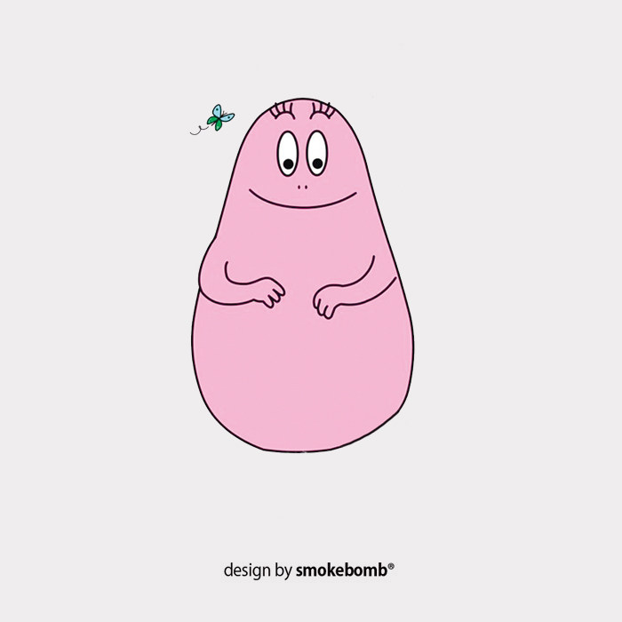 smokebomb lab creative waterproof tattoo stickers babarpapa childhood