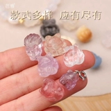 Натуральная подвеска из кварца, аксессуары, браслет, мобильный телефон