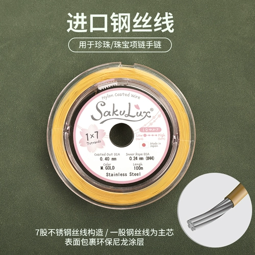 Xiaomi, ожерелье из жемчуга, серебряный браслет ручной работы, набор материалов, серебро 925 пробы, «сделай сам»