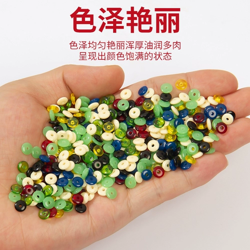 Бусины из воскового агата ручной работы, аксессуар с аксессуарами, браслет из бисера, прокладка, DIY