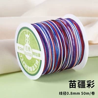 № 72 Jade Line [Miaojiang Lottery] Отправить 2 маленьких Zongzi 2+20 цветных бусин+видеоуроки