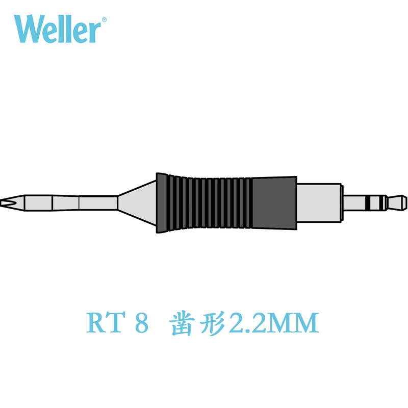 Germany WELLER RT8 chisel type soldering iron head WELLER RT 8 welding tip for WMRP WXMP welding pen