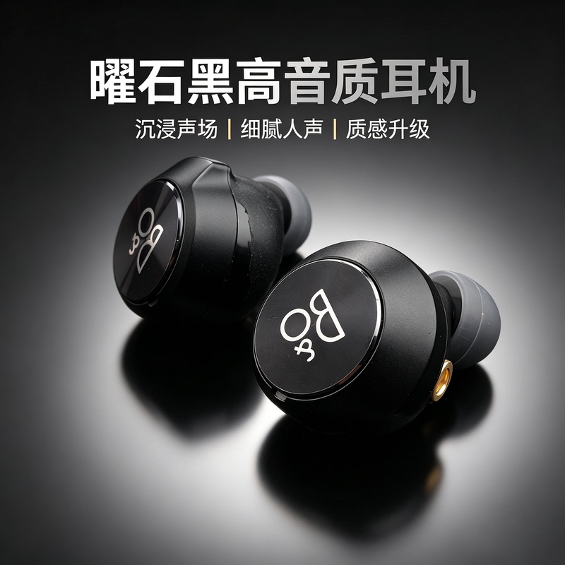 Danish Bo Eq E8 Sport Modified DIY High-Quality In-Ear Mmcx Upgradeable Cable Audiophile Headphones