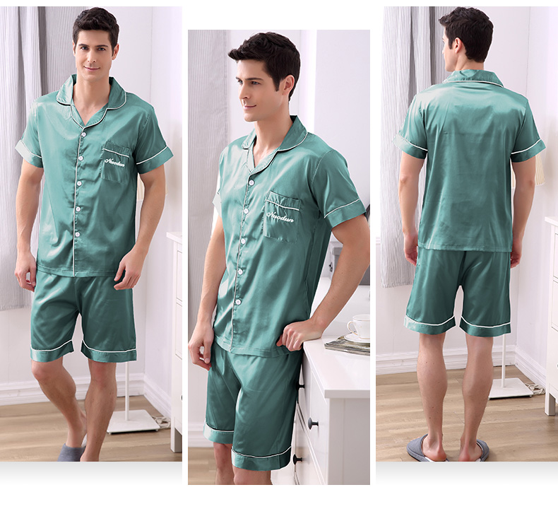 Pyjama mixte en Polyester Polyester  à manche courte - Ref 3005656 Image 18