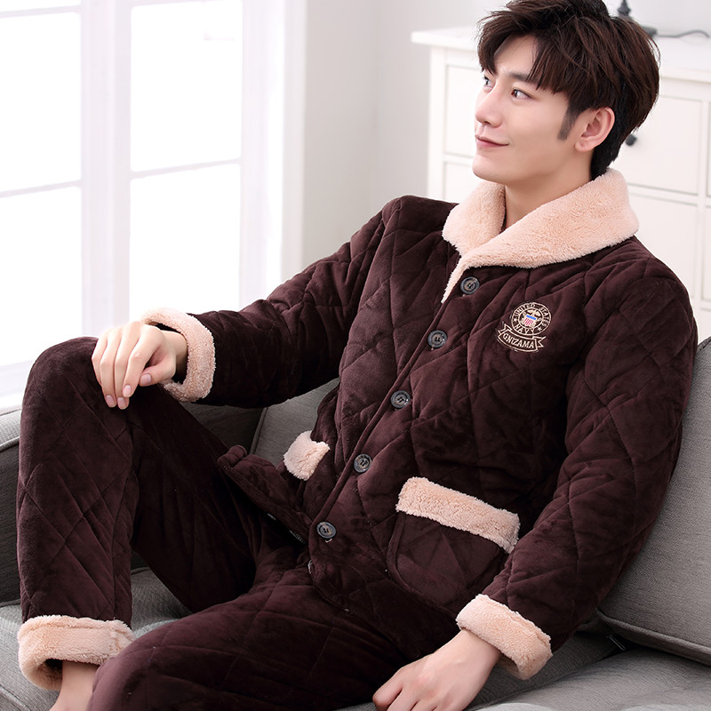 Pyjama pour homme en Polyester Polyester  à manches longues - Ref 3002926 Image 4