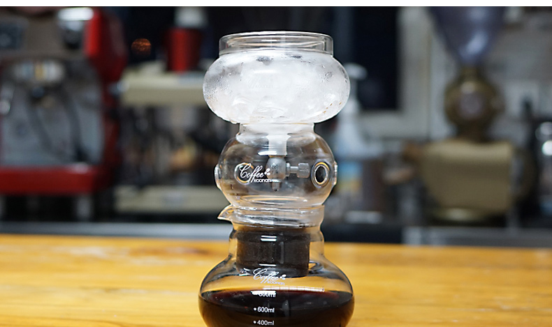 Koonan Kana phong cách Nhật Bản glass ice pha cà phê nhỏ giọt ice brewed cà phê maker chiết xuất lạnh máy pha cà phê cho 5 phần ăn