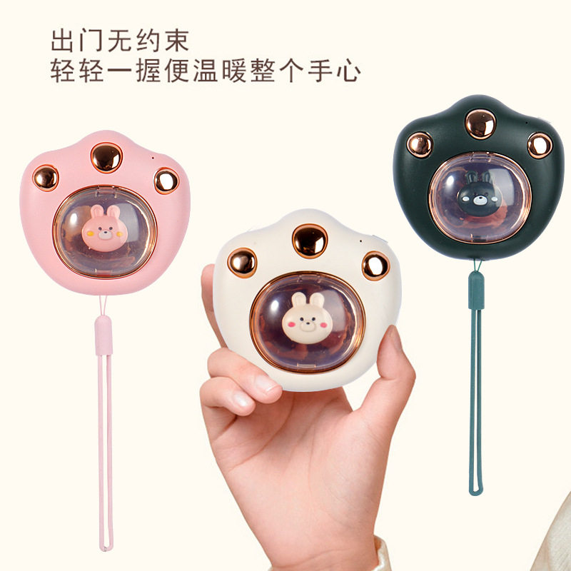 Cartoon Cat Paw Warm Hands Treasure Jump Gear Quick Heating Warm Stick Children Warm Egg Self Fever Warm Baby Manufacturer