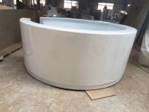Company arc-shaped paint front desk Beauty salon image Reception desk Hospital desk Hotel cashier bar