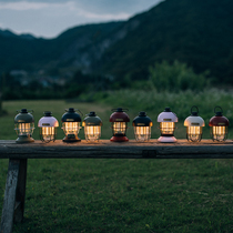 WOOKOO Outdoor Camping Light Atmosphere Camp Light Usb Charging Camping Retro Bright LED Tent Light Triple Light Source