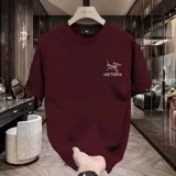 Модная качественная хлопковая рубашка для отдыха, короткий рукав, круглый воротник, оверсайз