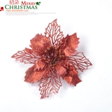 Рождественский золотой красный декор, аксессуар, подвеска