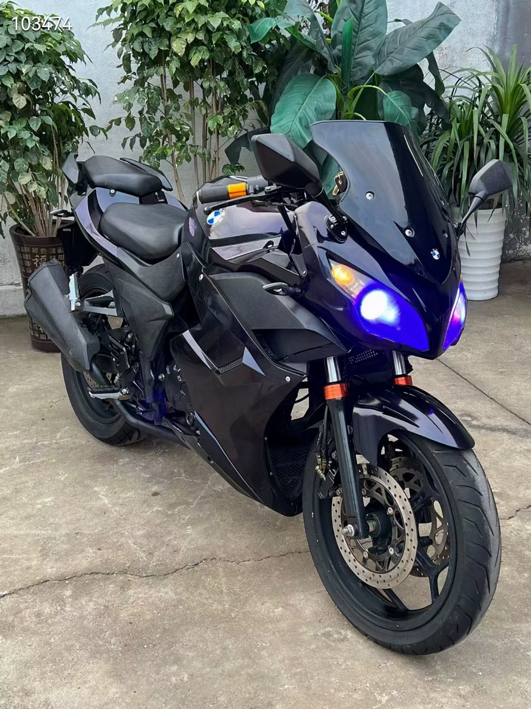 Новый Kawasaki Little Ninja 250 спорт северного света Эликс Мотор Мотор Мотор Мотор Амха R3 Баома Двойной R