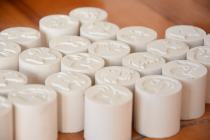 Satisfied pottery exquisite plaster seal twelve Zodiac pattern Yin and Yang seal pottery practical fun tool