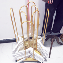 Removable trouser clips for clothing store storage and storage simple mens and womens clothing store storage cart display rack