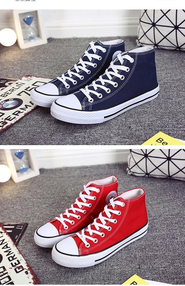 Giày nam mùa xuân 2018 giày sinh viên giày hoang dã Giày cao gót buộc dây Hàn Quốc giày thể thao nam adidas
