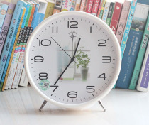 Polaris clock living room home Modern simple desk clock mute bedroom clock desktop clock creative large alarm clock