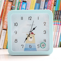Combus New Silent Alarm Clock bedroom bedside clock simple student alarm dormitory desktop pendulum clock desktop clock