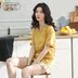 Bộ đồ ngủ ngắn nữ hai dây cotton ngắn tay phiên bản Hàn Quốc dễ thương có thể mặc bên ngoài bộ đồ mỏng dành cho gia đình - Giống cái bộ đồ ngủ lông cừu nữ  Giống cái